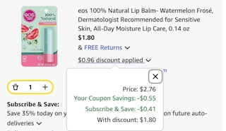 eos checkout