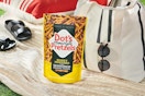 Dot's Pretzels Honey Mustard Seasoned Pretzel Twist Snack on a blanket outdoors.