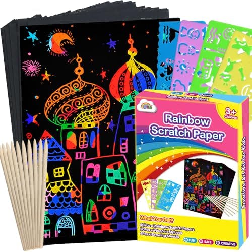 Scratch Paper Art Kit