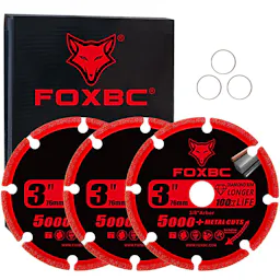 Diamond Cut Off Wheel 3-Pack