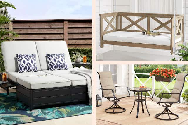 Huge Patio Furniture Sale + Clearance at Walmart — Prices Starting at $40 card image