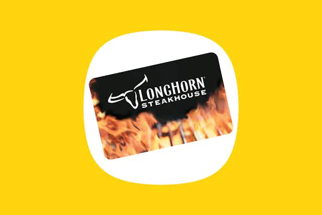Eat Out for Less: $50 LongHorn Steakhouse Gift Card, Only $38 at Giftory card image