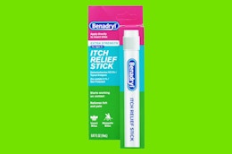 Benadryl Itch Relief Stick, as Low as $2.80 on Amazon card image