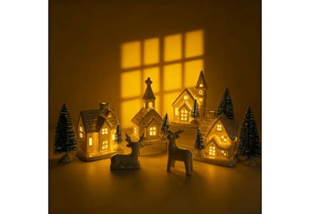 Christmas Village Set