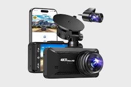 Front and Rear Dash Cam for $50 at Walmart (Reg. $130) card image
