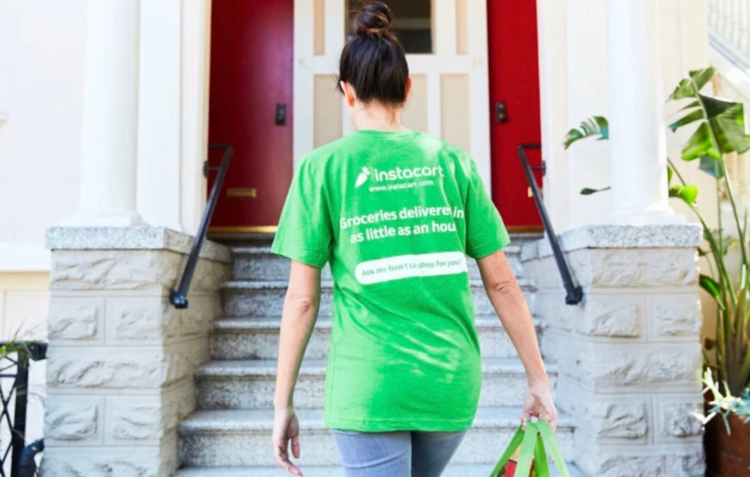 Instacart delivery person
