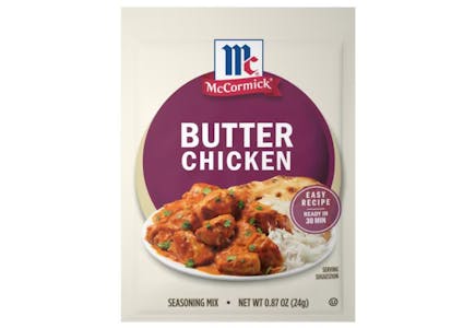 2 McCormick Seasoning Mixes