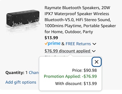 Bluetooth speaker cart