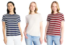 Time and Tru Women's Boxy Tee