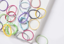 Goody Kids' Ouchless 60-Count Hair Ties, Only $2.54 on Amazon card image