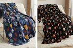 walmart mainstays fall fleece throws collage