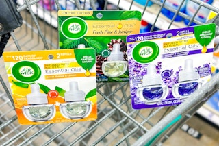 air wick scented oil refills in shopping cart