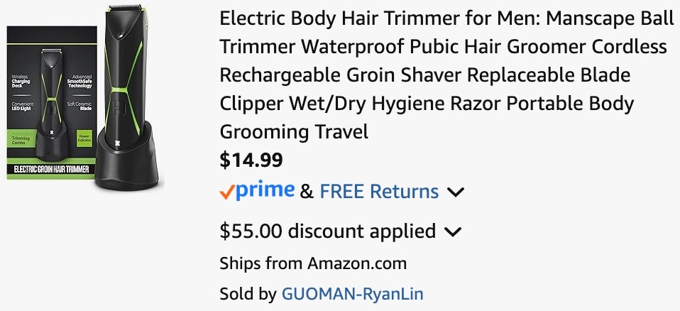 amazon-body-hair-trimmer-cart