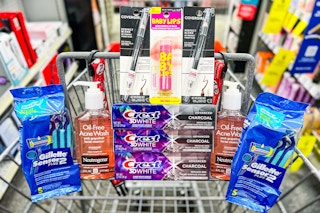 cvs gillette crest neutrogena maybelline covergirl