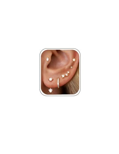 Stud Earrings Set