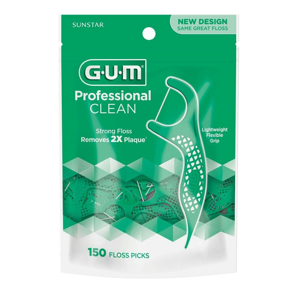 2 Gum Floss Pick Bags