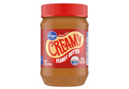 Kroger Peanut Butter Jar