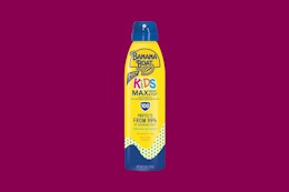 a banana boat spray sunscreen