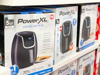 kohls power xl air fryer on shelves