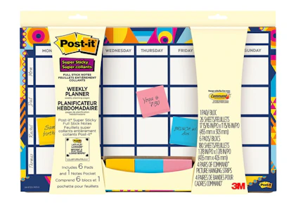 Post-It Weekly Planner
