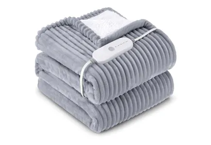 Sherpa Heated Blanket