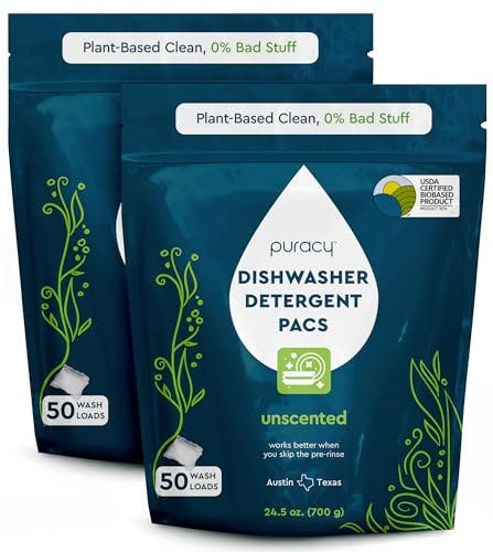 Puracy Dishwasher Pods 2-Pack