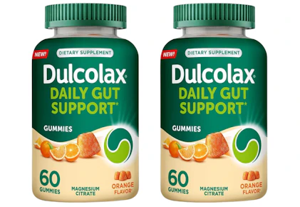 2 Dulcolax Daily Gut Support Gummies