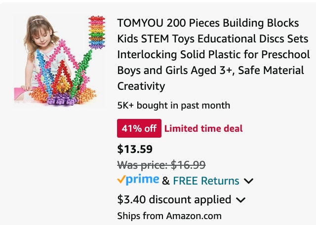 Interlock Toy cart