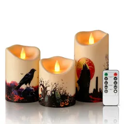 Halloween Flameless Candles