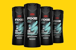 A 4-Pack of Axe Odor-Busting Body Wash Is as Low as $12 on Amazon card image