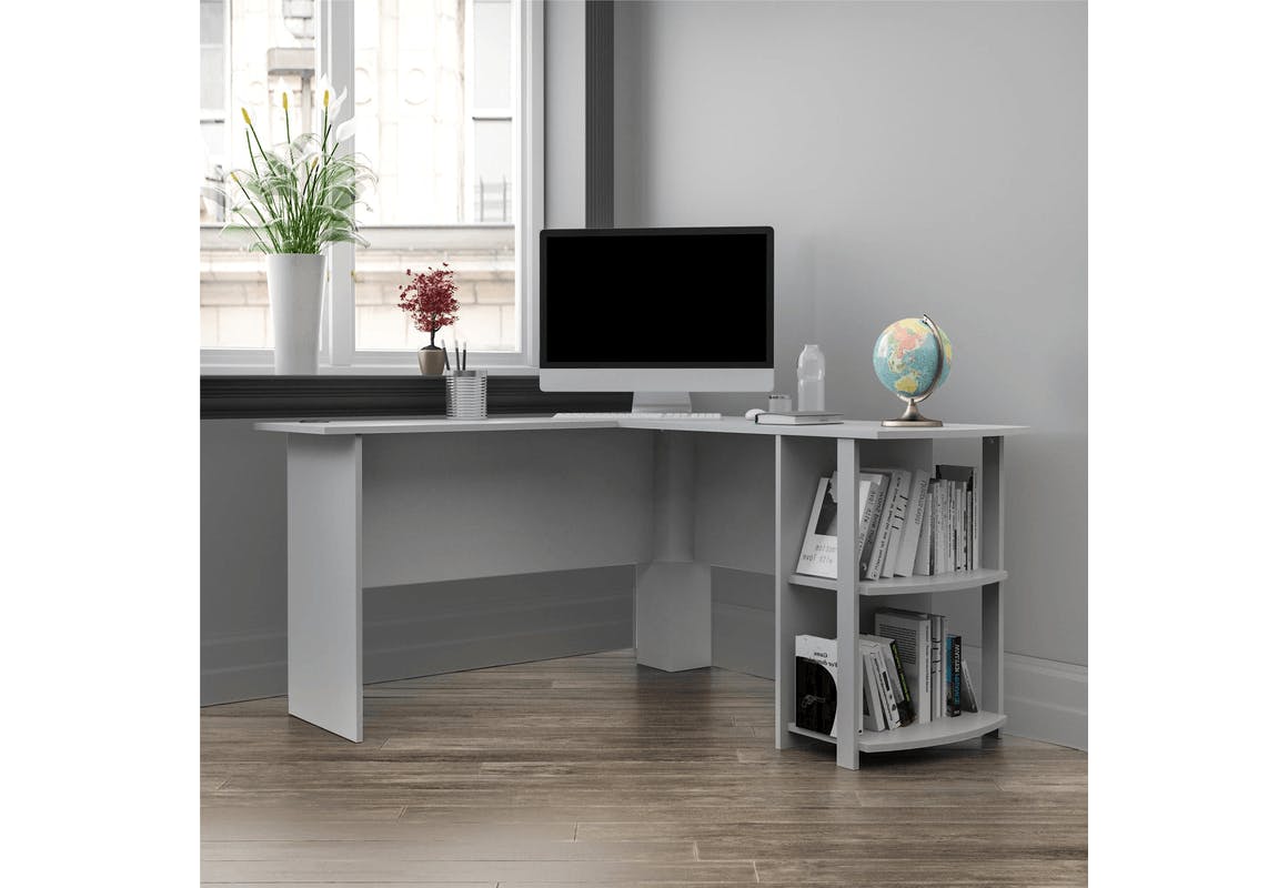 Ameriwood Home Desk with Bookshelves