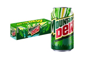 4 Mountain Dew Soda 12-Packs