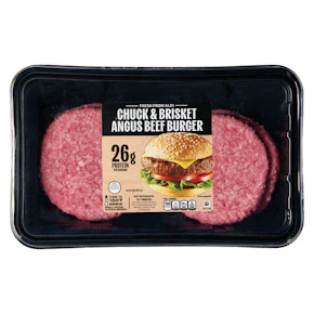 Chuck & Brisket Burgers, per lb