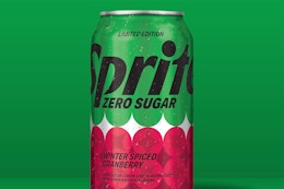 Sprite Winter Spiced Cranberry Zero Sugar