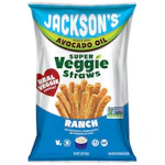 2 Jackson's Veggie Straws Bags