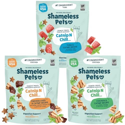 Shameless Pets Cat Treats 3-Pack