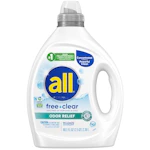 all free clear Odor Relief Detergent