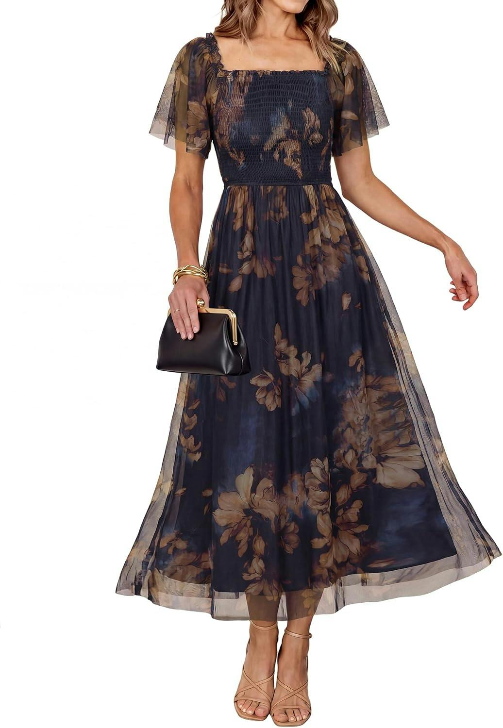 Women's Floral Maxi Dress