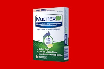 a mucinex dm cough suppressant