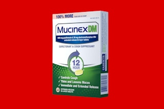 a mucinex dm cough suppressant