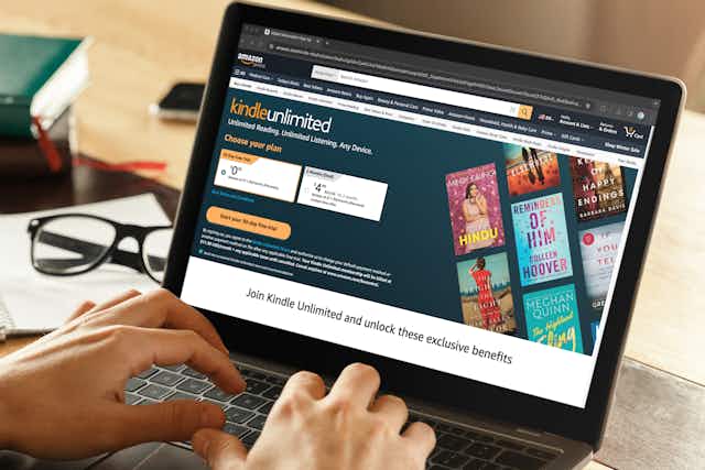 3 Free Months of Kindle Unlimited — Amazon Prime Member Exclusive Deal card image