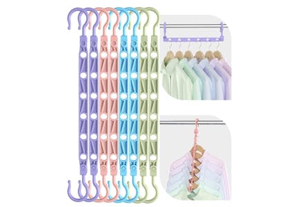 Space-Saving Hangers 8-Pack