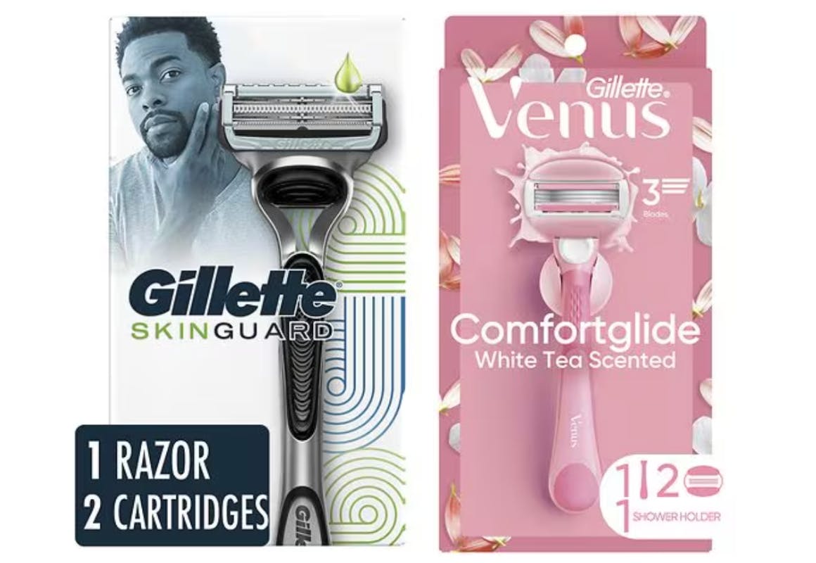 1 Venus + 1 Gillette Razor