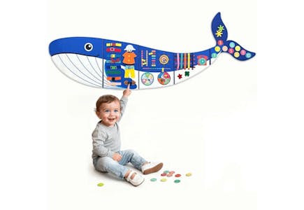 Montessori Wall Busy Board