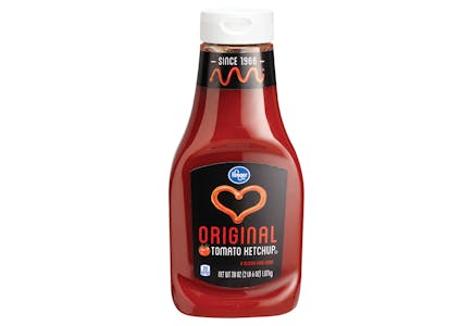 Kroger Ketchup Bottle