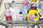walgreens groceries in shopping cart