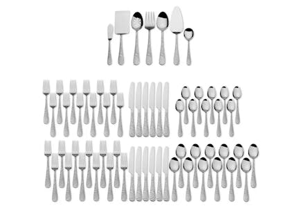 International Silver Flatware Set (Service for 12)