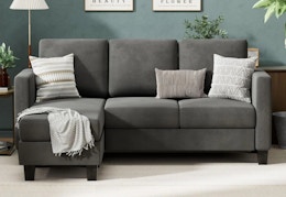 Upholstered Sofa Chaise, Only $278 at Wayfair (Reg. $610) card image