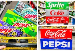 Best Deals on Soda This Week: Coca-Cola, Pepsi, Dr Pepper 12-Packs, and More card image