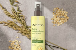 Aveeno Daily Moisturizing Body Oil Mist, as Low as $5.55 on Amazon card image